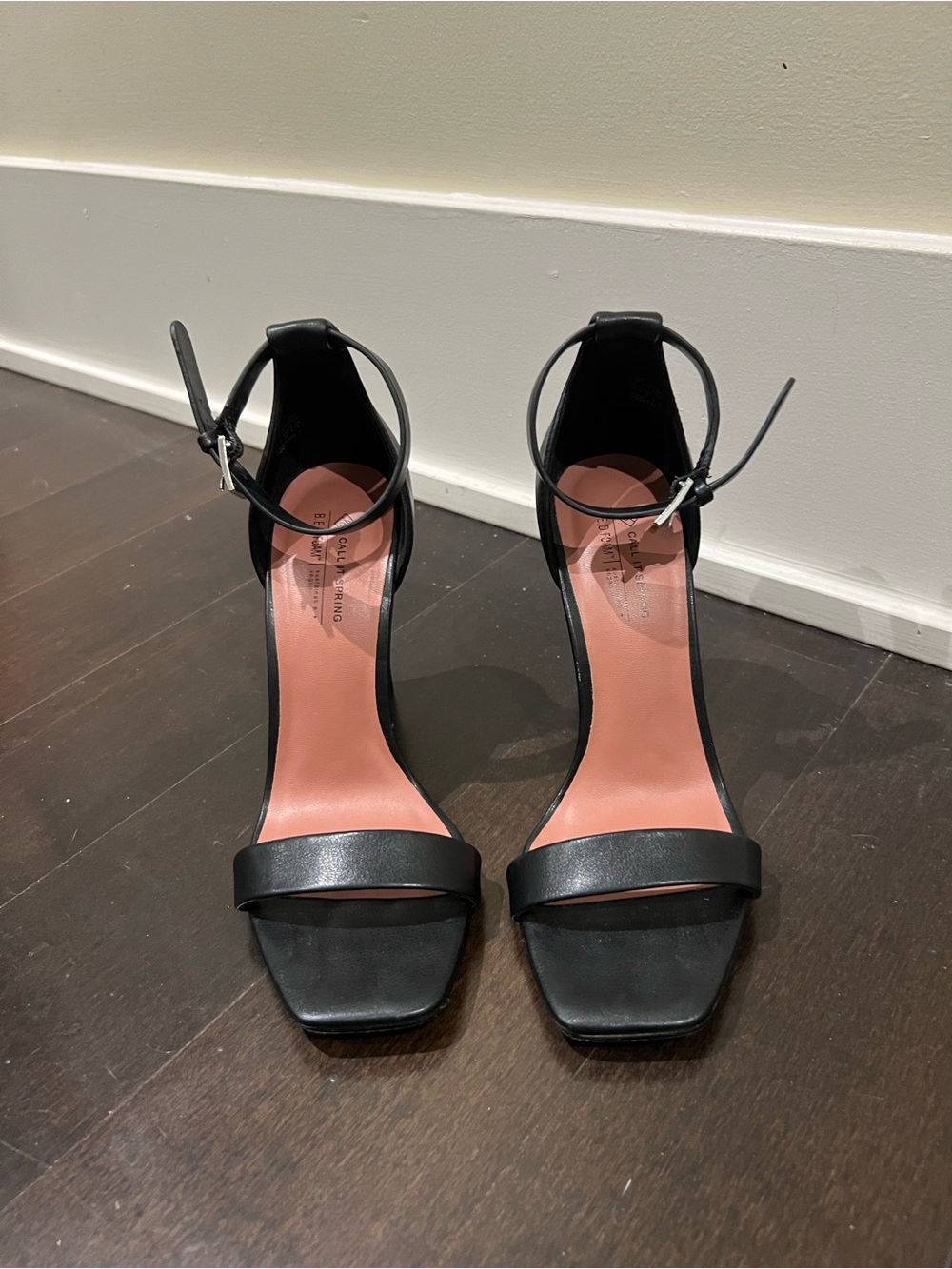 Black Ankle-Strap Women's Heels - Classic Minimalist